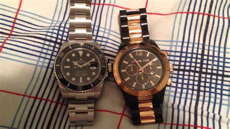 rolex vs michael kors|More.